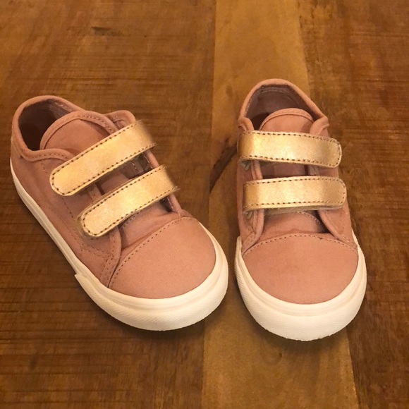 rose gold vans toddler